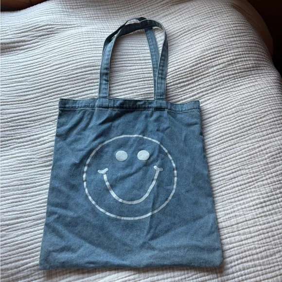 Madewell “The Insider” Denim Cotton Tote Bag - Picture 5 of 7